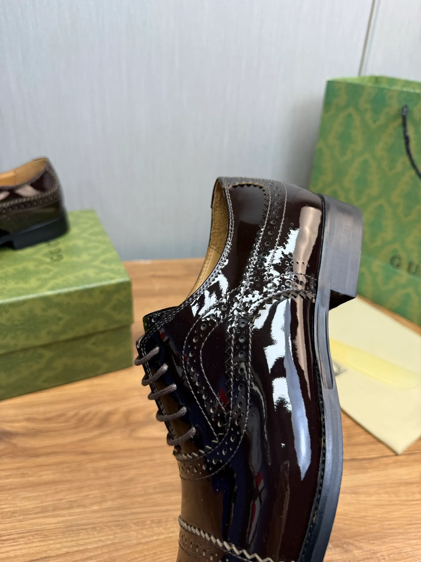 Men's shoes 💰680💰 GUCCI Gucci. Men's business casual leather shoes, all made of imported original brand leather, just to create a more comfortable wearing experience. Upper: original cowhide + imported cowhide lining, original non-slip and wear-resistant outsole ✔️36-45 (38.45 non-refundable)